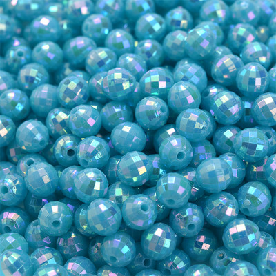 6mm 8mm polüeedriga lihvitud muldhelmed akrüülhelmed ehete valmistamiseks DIY lahtised vahehelmed kõrvarõngad käevõrud käsitöötarbed