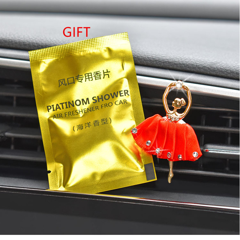 Ballet Girl Car Αρώματα Αποσμητικό Χώρου Auto Flavoring για Εσωτερική Διακόσμηση Αυτοκινήτων Smell Car Diffuser Αξεσουάρ αεραγωγών Δώρα