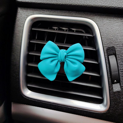 Lanko mazgas automobilio oro ventiliacijos gaiviklis kvepalų segtukas Moteris mielas oro kondicionavimo segtukas Automobilio interjero dekoravimo priedai Dovana mergaitei