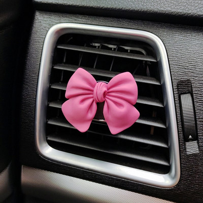 Lanko mazgas automobilio oro ventiliacijos gaiviklis kvepalų segtukas Moteris mielas oro kondicionavimo segtukas Automobilio interjero dekoravimo priedai Dovana mergaitei