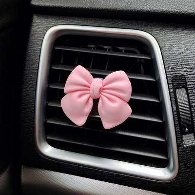 Lanko mazgas automobilio oro ventiliacijos gaiviklis kvepalų segtukas Moteris mielas oro kondicionavimo segtukas Automobilio interjero dekoravimo priedai Dovana mergaitei