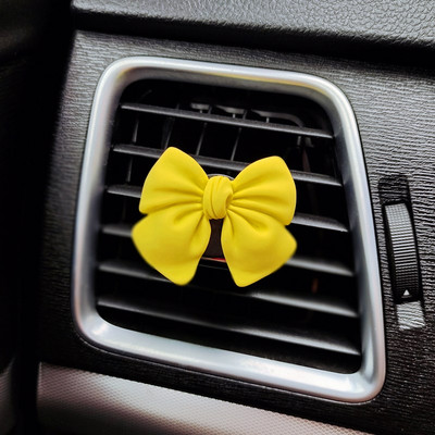 Lanko mazgas automobilio oro ventiliacijos gaiviklis kvepalų segtukas Moteris mielas oro kondicionavimo segtukas Automobilio interjero dekoravimo priedai Dovana mergaitei