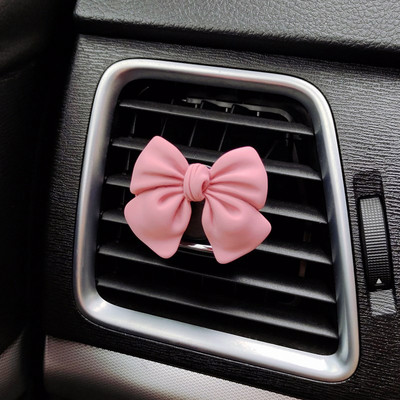 Lanko mazgas automobilio oro ventiliacijos gaiviklis kvepalų segtukas Moteris mielas oro kondicionavimo segtukas Automobilio interjero dekoravimo priedai Dovana mergaitei