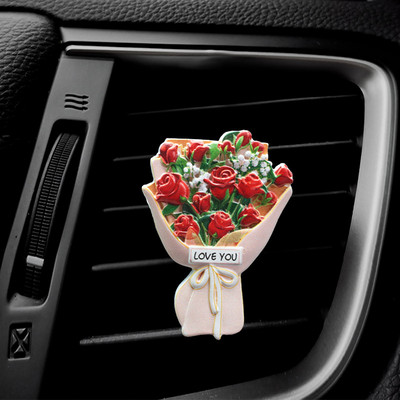 Λουλούδι Ηλίανθος Έξοδος Αυτοκινήτου Κλιπ Εξαερισμού Πάπια Τριαντάφυλλο Κλιπ Κλιματισμού Δώρο Δώρο για Κορίτσι