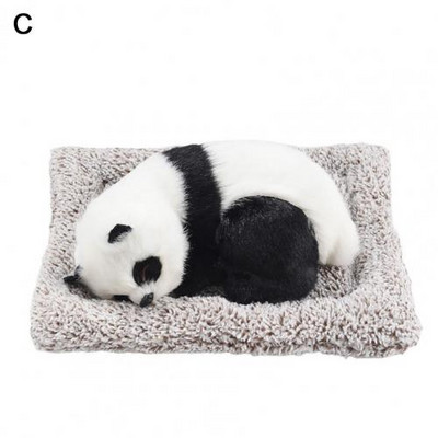 Προσομοίωση βελούδινα ζώα Στολίδι αυτοκινήτου Sleeping Dog Toy Αξεσουάρ αυτοκινήτου Εσωτερικό ταμπλό Διακόσμηση Χαριτωμένο δώρο για κουτάβι