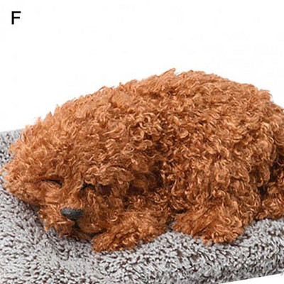 Προσομοίωση βελούδινα ζώα Στολίδι αυτοκινήτου Sleeping Dog Toy Αξεσουάρ αυτοκινήτου Εσωτερικό ταμπλό Διακόσμηση Χαριτωμένο δώρο για κουτάβι