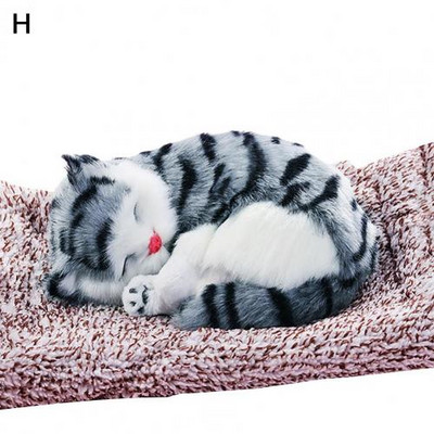 Προσομοίωση βελούδινα ζώα Στολίδι αυτοκινήτου Sleeping Dog Toy Αξεσουάρ αυτοκινήτου Εσωτερικό ταμπλό Διακόσμηση Χαριτωμένο δώρο για κουτάβι