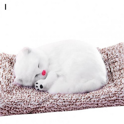 Προσομοίωση βελούδινα ζώα Στολίδι αυτοκινήτου Sleeping Dog Toy Αξεσουάρ αυτοκινήτου Εσωτερικό ταμπλό Διακόσμηση Χαριτωμένο δώρο για κουτάβι