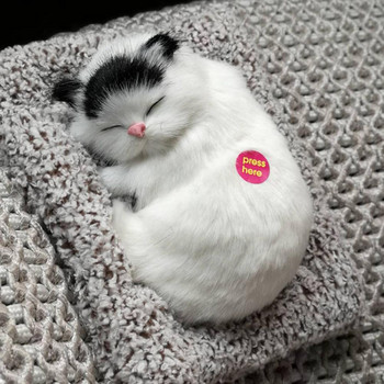 11 Μοντέλα Μικρό βελούδινο παιχνίδι προσομοίωσης κούκλα γάτας Γάτα ύπνου Διακόσμηση αυτοκινήτου για παιδιά Δώρο φωτογραφίας στηρίγματα Χριστουγεννιάτικη διακόσμηση