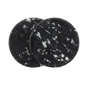 1 τεμ. Κόλλα βλεφαρίδων αυτοκόλλητη παλέτα εμβολιασμού φλάντζα στρογγυλής παλέτας Jade Stone Eyelash Extension Glue Pad Tools Holder Pallet