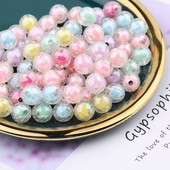 8mm läbipaistev Symphony AB muldhelmed akrüül Ab värvilised helmed tarvikud käsitsi valmistatud helmestega käevõru kaelakee materjal