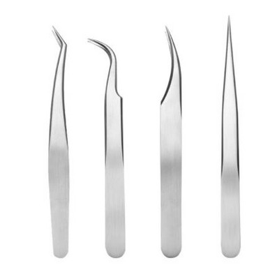 Τσιμπιδάκια επέκτασης βλεφαρίδων για βλεφαρίδες από ανοξείδωτο ατσάλι Straight Bend Χονδρικό τσιμπιδάκι Σετ τσιμπιδάκι όγκου φρυδιών Εργαλείο μακιγιάζ