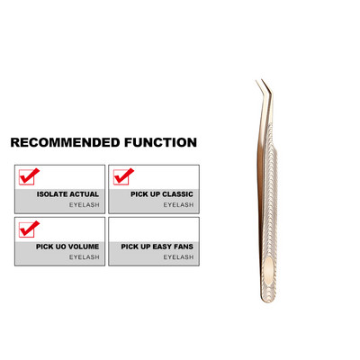 Τσιμπιδάκια επέκτασης βλεφαρίδων για βλεφαρίδες από ανοξείδωτο ατσάλι Straight Bend Χονδρικό τσιμπιδάκι Σετ τσιμπιδάκι όγκου φρυδιών Εργαλείο μακιγιάζ