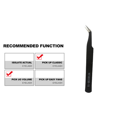 Τσιμπιδάκια επέκτασης βλεφαρίδων για βλεφαρίδες από ανοξείδωτο ατσάλι Straight Bend Χονδρικό τσιμπιδάκι Σετ τσιμπιδάκι όγκου φρυδιών Εργαλείο μακιγιάζ