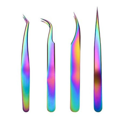 Τσιμπιδάκια επέκτασης βλεφαρίδων για βλεφαρίδες από ανοξείδωτο ατσάλι Straight Bend Χονδρικό τσιμπιδάκι Σετ τσιμπιδάκι όγκου φρυδιών Εργαλείο μακιγιάζ