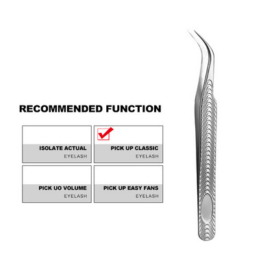 Τσιμπιδάκια επέκτασης βλεφαρίδων για βλεφαρίδες από ανοξείδωτο ατσάλι Straight Bend Χονδρικό τσιμπιδάκι Σετ τσιμπιδάκι όγκου φρυδιών Εργαλείο μακιγιάζ
