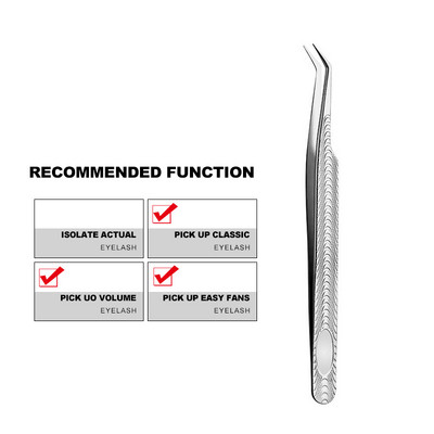 Τσιμπιδάκια επέκτασης βλεφαρίδων για βλεφαρίδες από ανοξείδωτο ατσάλι Straight Bend Χονδρικό τσιμπιδάκι Σετ τσιμπιδάκι όγκου φρυδιών Εργαλείο μακιγιάζ