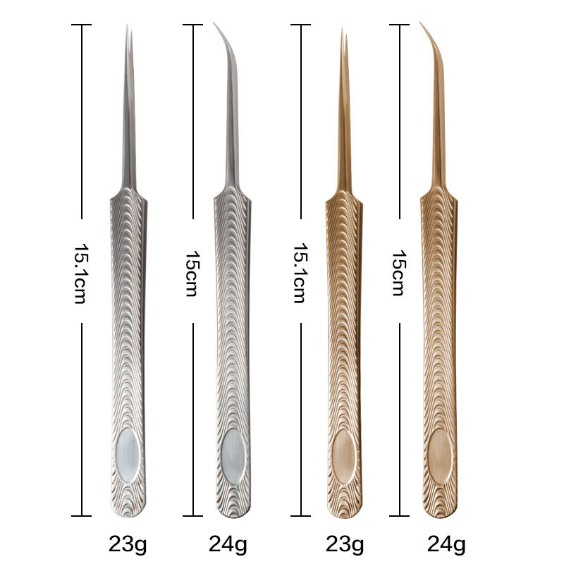 Τσιμπιδάκια επέκτασης βλεφαρίδων για βλεφαρίδες από ανοξείδωτο ατσάλι Straight Bend Χονδρικό τσιμπιδάκι Σετ τσιμπιδάκι όγκου φρυδιών Εργαλείο μακιγιάζ