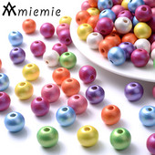 30/10Pcs 10/16mm Στρογγυλές Ξύλινες Χάντρες Φωτεινές πολύχρωμες Χάντρες διαχωρισμού για κοσμήματα Κατασκευή Diy Κολιέ Βραχιόλια Αξεσουάρ Χονδρική