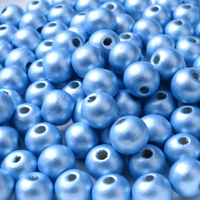 30/10Pcs 10/16mm Στρογγυλές Ξύλινες Χάντρες Φωτεινές πολύχρωμες Χάντρες διαχωρισμού για κοσμήματα Κατασκευή Diy Κολιέ Βραχιόλια Αξεσουάρ Χονδρική