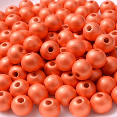 30/10Pcs 10/16mm Στρογγυλές Ξύλινες Χάντρες Φωτεινές πολύχρωμες Χάντρες διαχωρισμού για κοσμήματα Κατασκευή Diy Κολιέ Βραχιόλια Αξεσουάρ Χονδρική