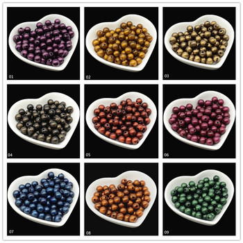 50 τμχ Ακρυλικές χάντρες 8mm Spacer Beads για κοσμήματα κατασκευής χειροποίητων DIY # RoLi