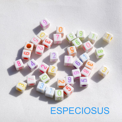 Lameda südame kujuga 7 mm segatud värvilised akrüülist numbriga helmed isetegemiseks Numbrilised vahetükid ehted käevõrud käsitööna meisterdamine 100 tk