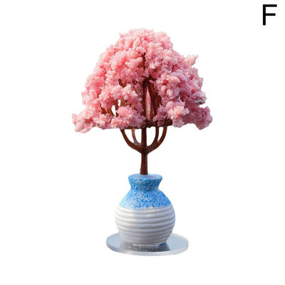 Auto minipuukaunistused keskkonsool Autole paigaldatav roheliste taimede tarvikud Simuleeritud lillekaunistus Armas kingitus tüdrukutele