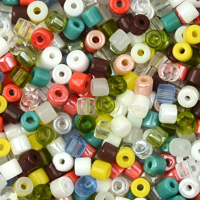 4x5 mm-es többszínű nagy lyukú kocka csövek gyöngyök laza távtartó gyöngyök ékszerkészítéshez, barkácsolás, kézzel készített karkötő varázsi kiegészítők