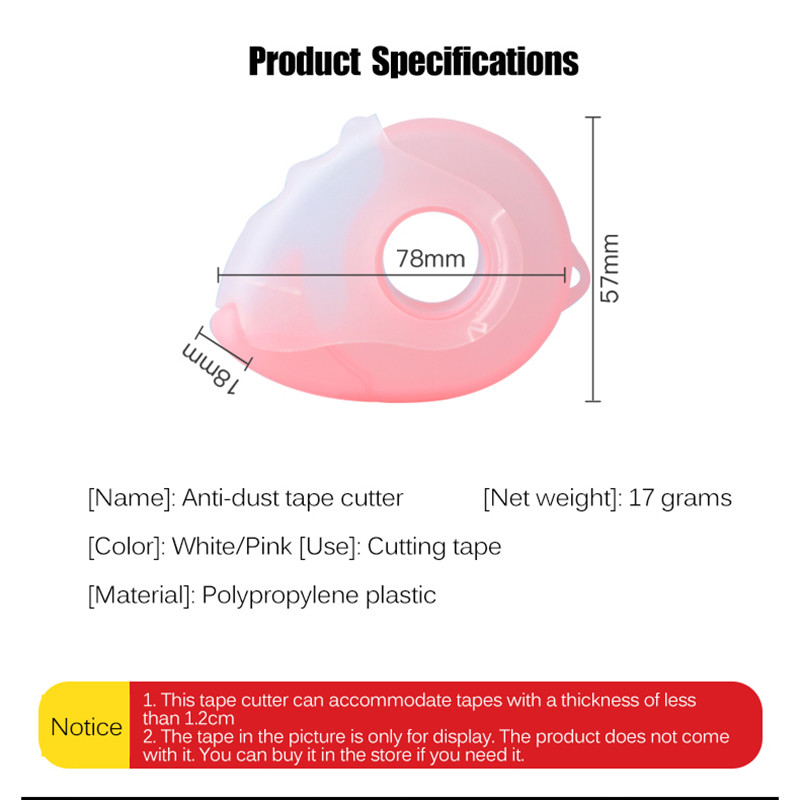 Plastični ljepljivi valjak Držač trake Traka za proširenje trepavica Dozator trake Rezač trake Ručni DIY Alati za pakiranje Stroj za brtvljenje
