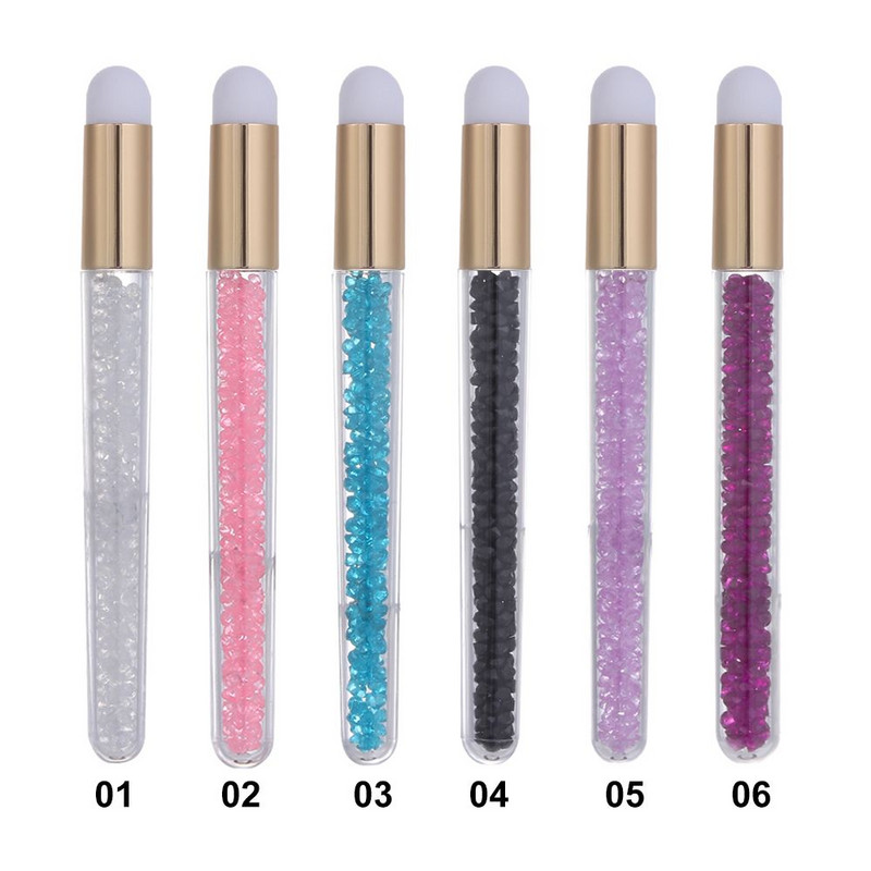 Hot Sale Blakstienų valymo šampūno šepetėliai Inkštirų valiklis Nosies valymas Grožio makiažo šepetėlis blakstienų priauginimui Priemonės