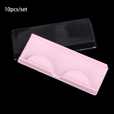 10 tk näokuju kunstripsmete pakendikarp Ripsmealused ripsmehoidikud kunstripsmete ümbris