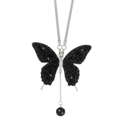 Blingi autotarvikud naistele ja meestele Teemantautode tarvikud Crystal autode tahavaatepeeglid CharmsLucky Hangings Parts AOS