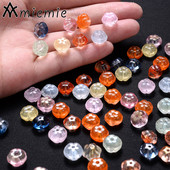 10 tk 7x10 mm kõrvitsa kristallhelmed läbipaistvad magusad vahehelmed ehetele näputöö võtmehoidja kõrvarõngas DIY tüdrukule kingitus