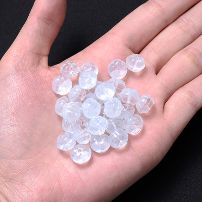 10 tk 7x10 mm kõrvitsa kristallhelmed läbipaistvad magusad vahehelmed ehetele näputöö võtmehoidja kõrvarõngas DIY tüdrukule kingitus