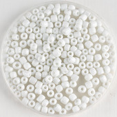 4mm χάντρες από σπόρους καθαρό λευκό τσέχικο γυαλί χαλαρές χάντρες για βραχιόλι κολιέ γούρι υλικά κατασκευής κοσμημάτων DIY