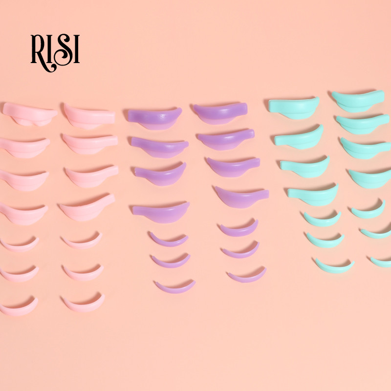 RISI Νέα Εργαλεία ανύψωσης βλεφαρίδων Rainbow Αξεσουάρ Επιθέματα ανύψωσης βλεφαρίδων σιλικόνης Ράβδοι ανύψωσης βλεφαρίδων επαναχρησιμοποιήσιμες Ασπίδες ανύψωσης κάτω βλεφαρίδων