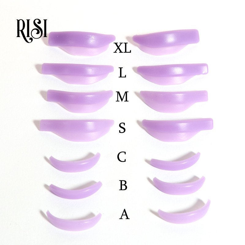 RISI Νέα Εργαλεία ανύψωσης βλεφαρίδων Rainbow Αξεσουάρ Επιθέματα ανύψωσης βλεφαρίδων σιλικόνης Ράβδοι ανύψωσης βλεφαρίδων επαναχρησιμοποιήσιμες Ασπίδες ανύψωσης κάτω βλεφαρίδων
