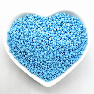 15g(15g) 3mm Εφέ της λάκας που ψήνει γοητεία Τσέχικα γυάλινα σπόροι χάντρες DIY Χάντρες βραχιόλι για αξεσουάρ κατασκευής κοσμημάτων