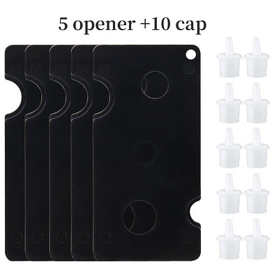 Μπουκάλι κόλλας βλεφαρίδων Πλαστικά καπάκια ανοιχτήρι Αντικατάσταση μπουκαλιού Στόμα κεφαλής εκτεταμένης κόλλας Χρήση Εργαλεία επέκτασης βλεφαρίδων κατά του μπλοκαρίσματος