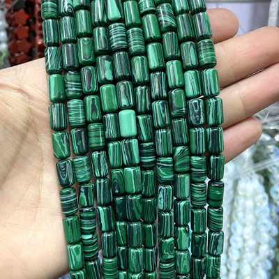 Looduslikust kivist silinder türkiissinised ahhaatid jades tiigrisilm lahtised helmed ehete valmistamiseks DIY käevõru kaelakee tarvikud