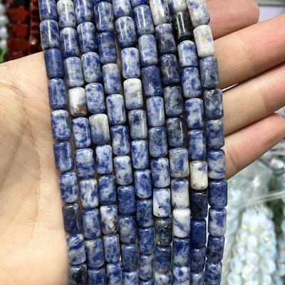 Looduslikust kivist silinder türkiissinised ahhaatid jades tiigrisilm lahtised helmed ehete valmistamiseks DIY käevõru kaelakee tarvikud