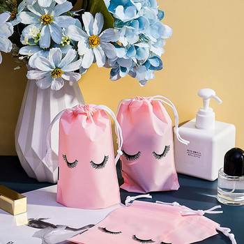 Τσάντες βλεφαρίδων 30 τμχ Πλαστικά κορδόνια για βλεφαρίδες Τσάντα καλλωπισμού Θήκη μακιγιάζ Καλλυντικά Ταξιδιωτικά προμήθειες ομορφιάς Συσκευασία δώρου