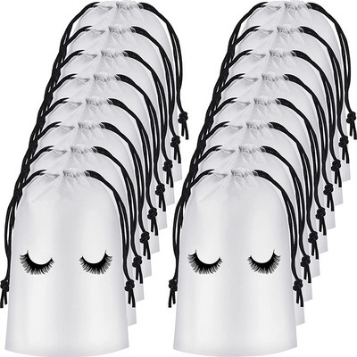 30 TK ripsmete järelhoolduskotid plastikust pingutusnöörid ripsmete kott tualett-tarbed jumestuskotike Kosmeetika reisiilutarvete kinkepakend