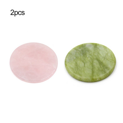 Apvalus nefrito akmens blakstienų priauginimo klijų klijų laikiklis blakstienų klijų padėklų padėklas blakstienų priauginimui makiažo įrankiai didmeninė prekyba