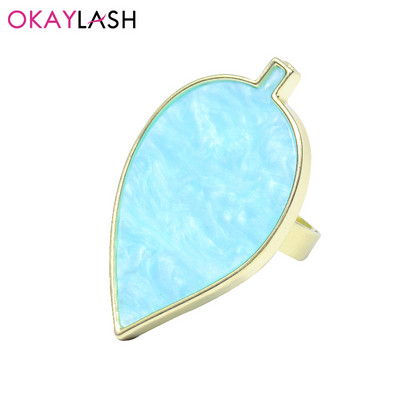 Okaylash Professional ripsmepikendusliimi hoidjarõngas unikaalsed luksuslikud Nailart pigmendialuse vaigurõngad