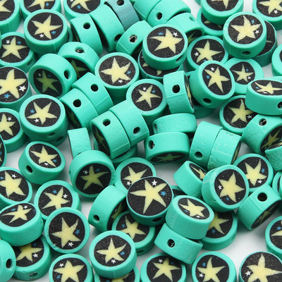 9 χιλιοστά Cartoon Polymer Clay Spacer Beads For DIY Παιδικά κοσμήματα Κατασκευή Χειροτεχνίας Χειροποίητα Σκουλαρίκια Κολιέ Βραχιόλι Γούρι Αξεσουάρ