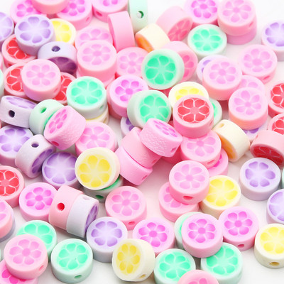 9 χιλιοστά Cartoon Polymer Clay Spacer Beads For DIY Παιδικά κοσμήματα Κατασκευή Χειροτεχνίας Χειροποίητα Σκουλαρίκια Κολιέ Βραχιόλι Γούρι Αξεσουάρ