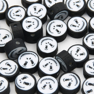 9 χιλιοστά Cartoon Polymer Clay Spacer Beads For DIY Παιδικά κοσμήματα Κατασκευή Χειροτεχνίας Χειροποίητα Σκουλαρίκια Κολιέ Βραχιόλι Γούρι Αξεσουάρ