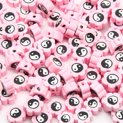 9 χιλιοστά Cartoon Polymer Clay Spacer Beads For DIY Παιδικά κοσμήματα Κατασκευή Χειροτεχνίας Χειροποίητα Σκουλαρίκια Κολιέ Βραχιόλι Γούρι Αξεσουάρ
